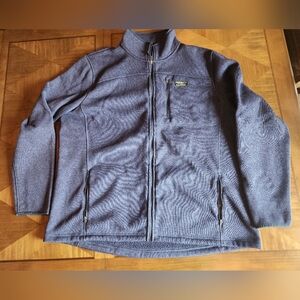 LL Bean Navy Jacket 3XLT